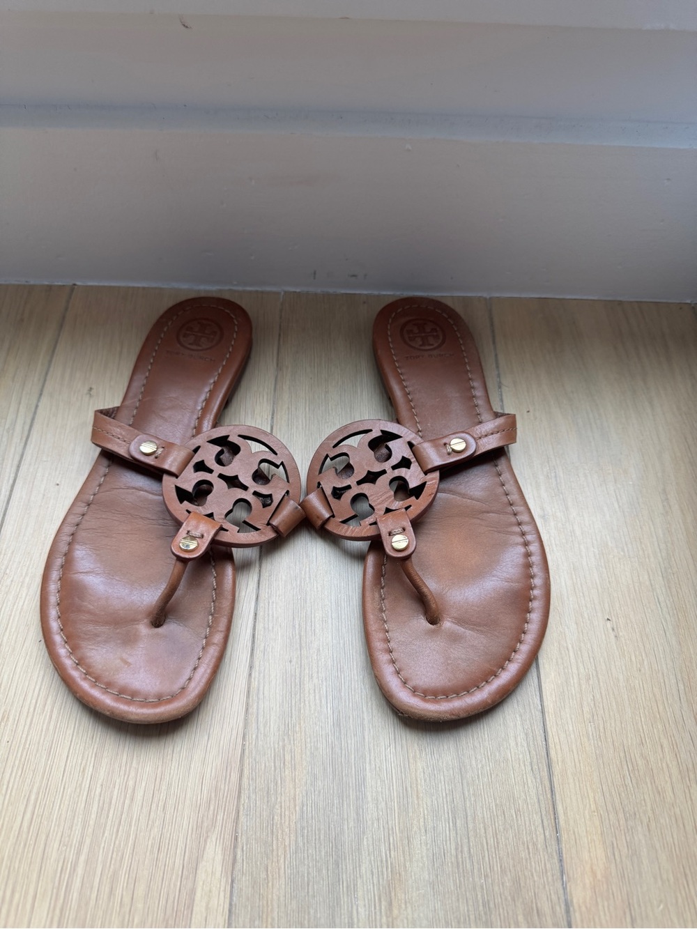 Tory Burch Miller Sandals in Brown
